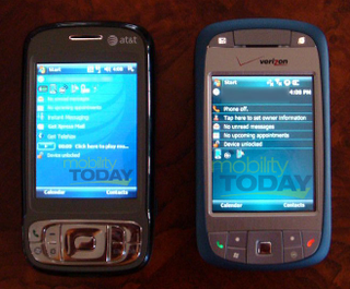 Illustration for article titled Spy Shots Emerge of AT&T 8925, Verizon i-760 and XV6800 Phones